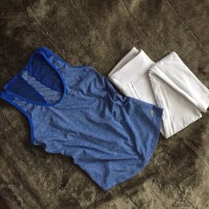 NWOT Blue active tank